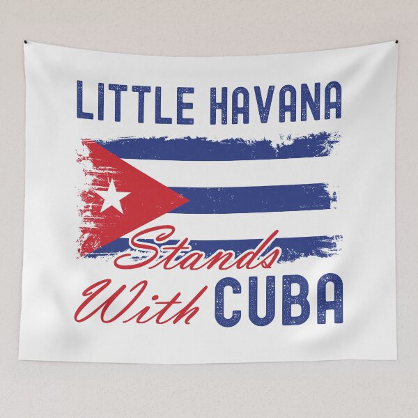 Item preview, Little Havana Stands With Cuba designed and sold by NuttyShirt.