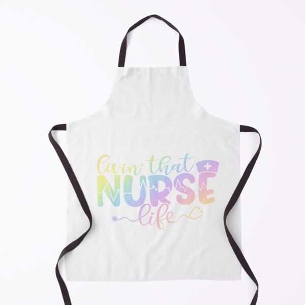 Item preview, Livin that nurse life - funny nurse gift designed and sold by PickaSticka.