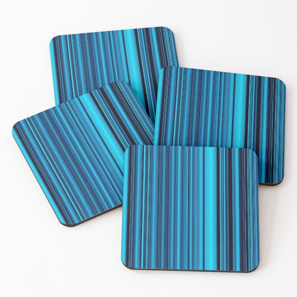 Item preview, Blue Vertical Stripes Pattern designed and sold by cutecrazytshirt.