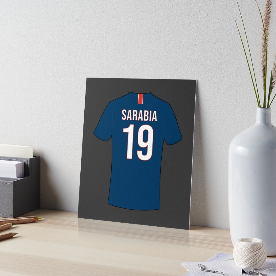 Neymar football jersey Art Board Print for Sale by Justtrendytees