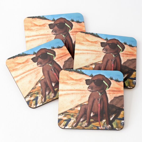 Item preview, Mumford the Beach Dog designed and sold by SteveMartzArt.