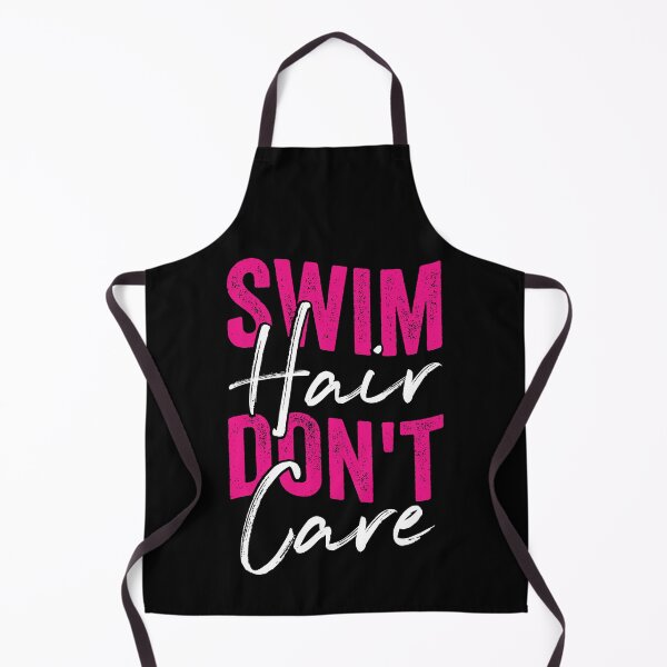 Item preview, Swim Hair Don't Care Swimming Girl Gift designed and sold by Marcid95.