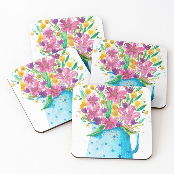 Item preview, Flower Pot Watercolour designed and sold by naimystudios.