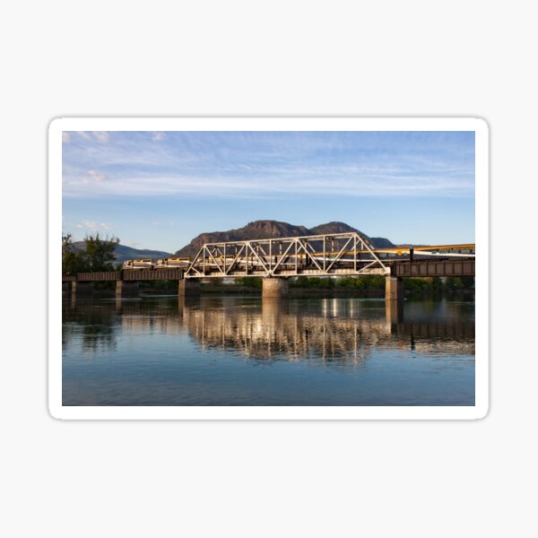 Rocky Mountaineer Crossing the South Thompson Sticker