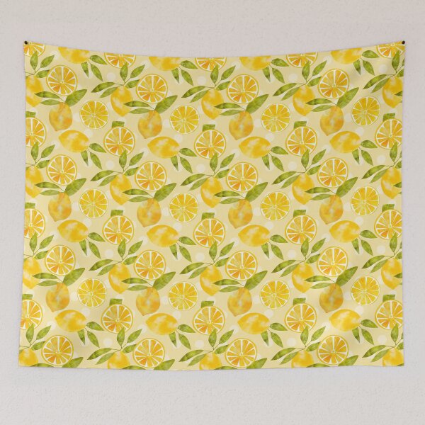 Item preview, Lemon Love Seamless Patterns V3 designed and sold by KleinDuBois.