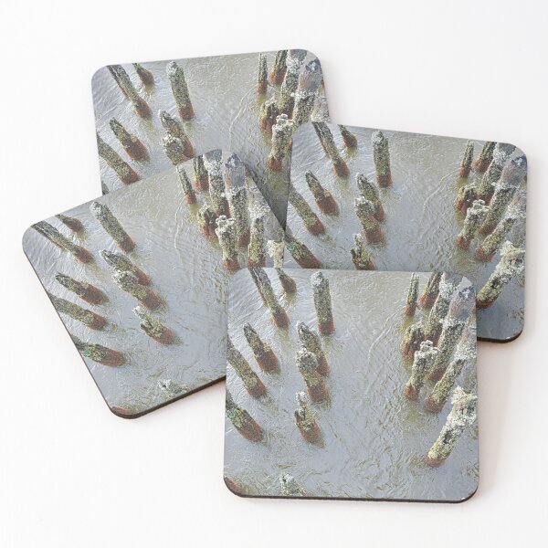 Item preview, Pilings From An Old Railroad Trestle 2 designed and sold by LisaWootenPhoto.