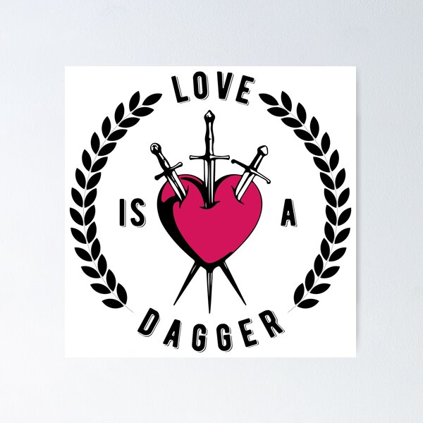 Item preview, Love Is A Dagger | V1 designed and sold by Rizty.