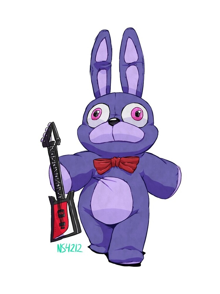 NEW FNAF Five Nights at Freddy Rabbit with Guitar Plush Toy Cute
