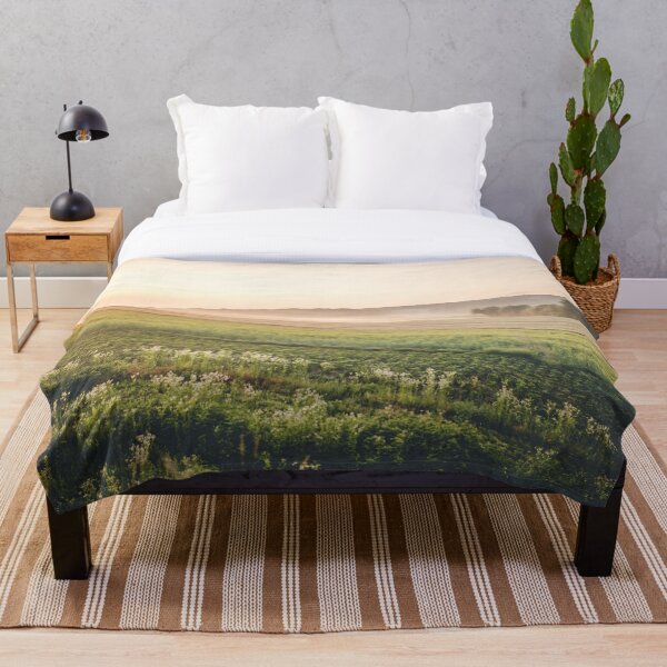 Item preview, Salida del sol sobre tierras de cultivo designed and sold by Grimzilla.