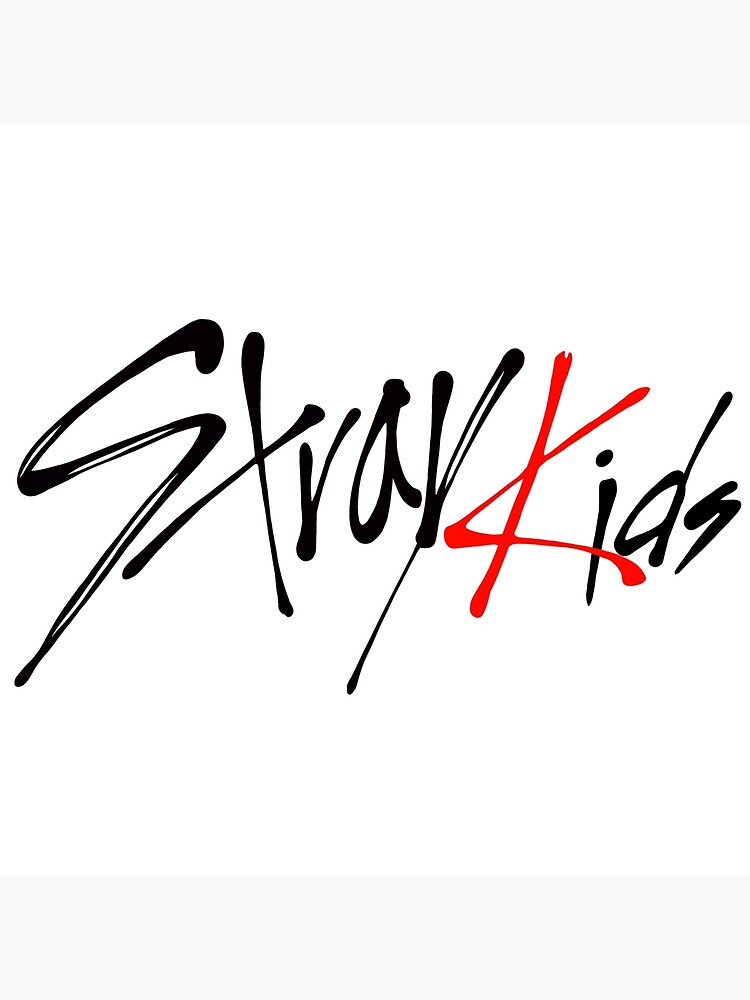 Stray Kids logo sticker