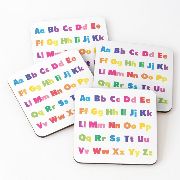 Item preview, Alphabet rainbow BRIGHTS! Learn Your ABCs designed and sold by candymoondesign.