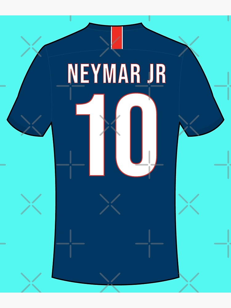 Camiseta Neymar Junior Brasil, Póster Fotográfico, Impresión