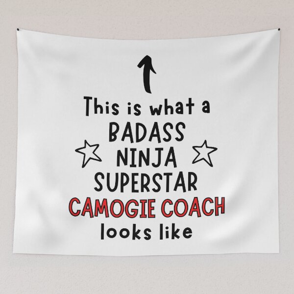 Item preview, This is what a Badass, Ninja, Superstar, Camogie coach looks like designed and sold by TheGreenGoat.