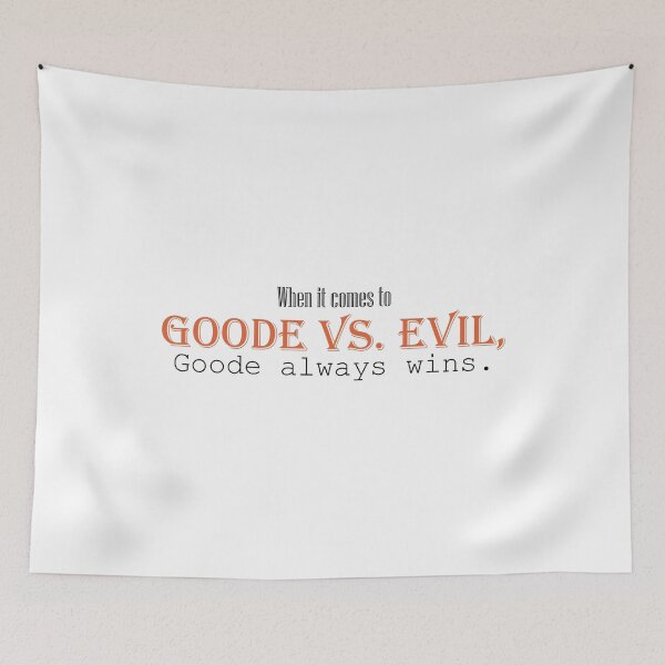 Item preview, Goode vs Evil (Orange) designed and sold by austenrose.
