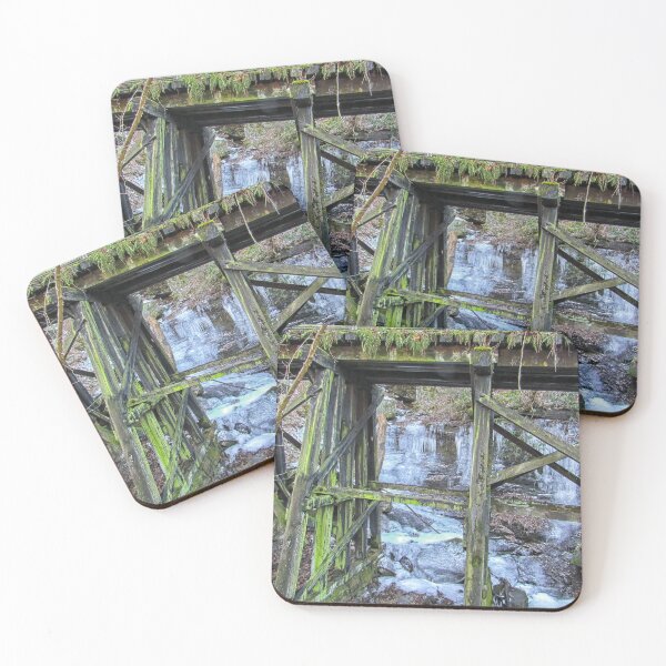 Item preview, Frozen Falls Under The Trestle  designed and sold by Paul Lubaczewski.