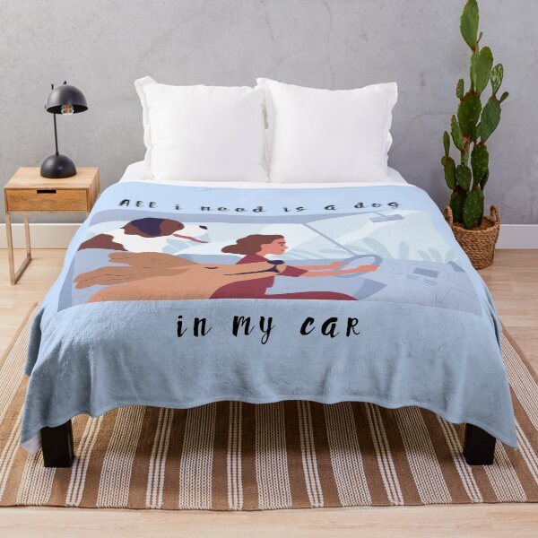 Item preview, All I need is a dog in my car designed and sold by JuviaCreates.