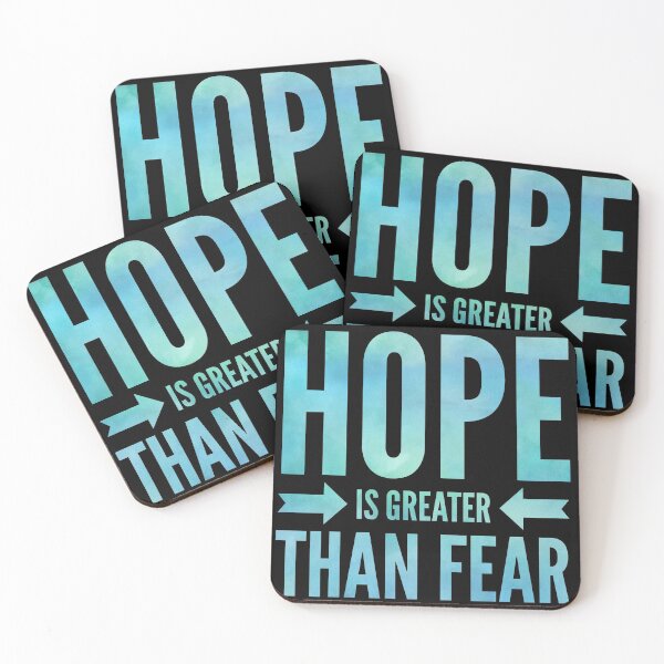 Item preview, Hope is greater than fear designed and sold by The Retrofits.