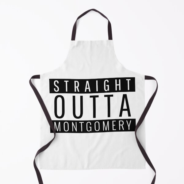 Item preview, Straight Outta Montgomery Alabama designed and sold by Teelogic.