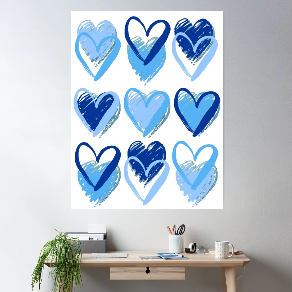 THE BLUE HEARTSポスター（THE BLUE HEARTS 古臭く ブルーハーツ