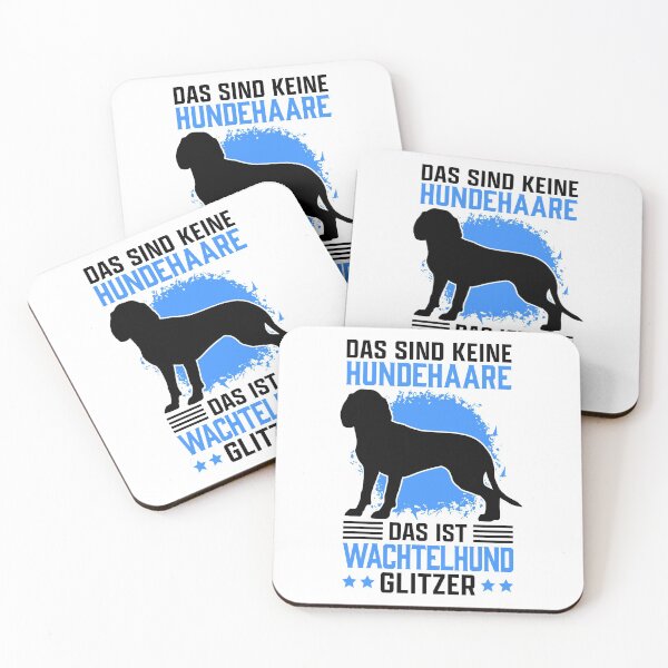Item preview, German Wachtelhund Glitter Hound Gift designed and sold by madgrfx.