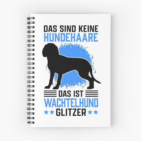 Item preview, German Wachtelhund Glitter Hound Gift designed and sold by madgrfx.
