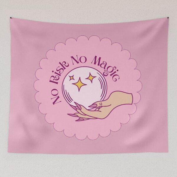 Item preview, No Risk, No Magic designed and sold by art-and-sticker.