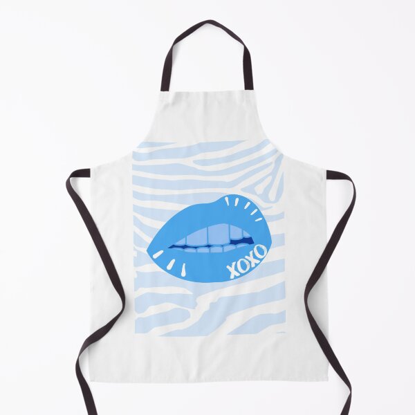 Item preview, XOXO lip bite - blue designed and sold by Julia Santos.