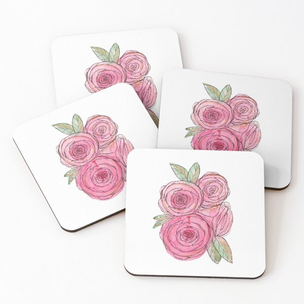 Item preview, Red Rose Watercolour  designed and sold by naimystudios.