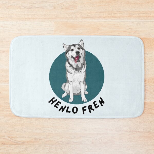 Item preview, Henlo Fren Husky Doggo designed and sold by TheMinnie.