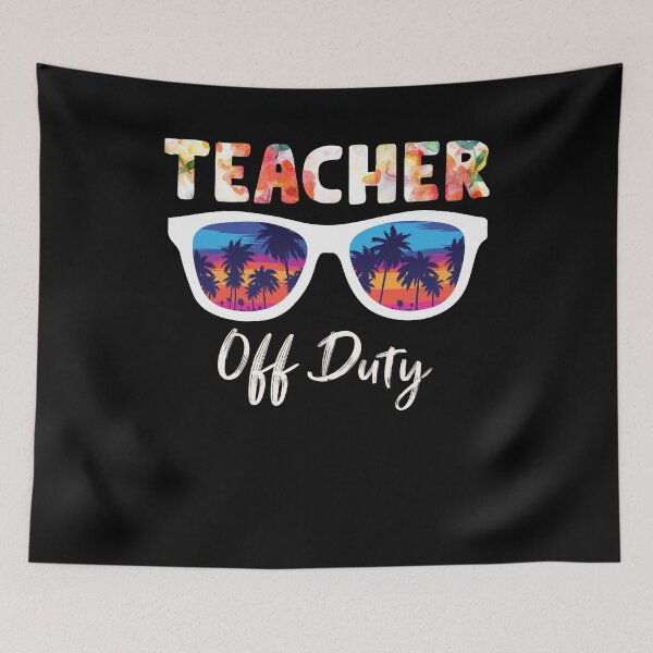 Item preview, Teacher Off Duty Summer Beach designed and sold by cristobal58.