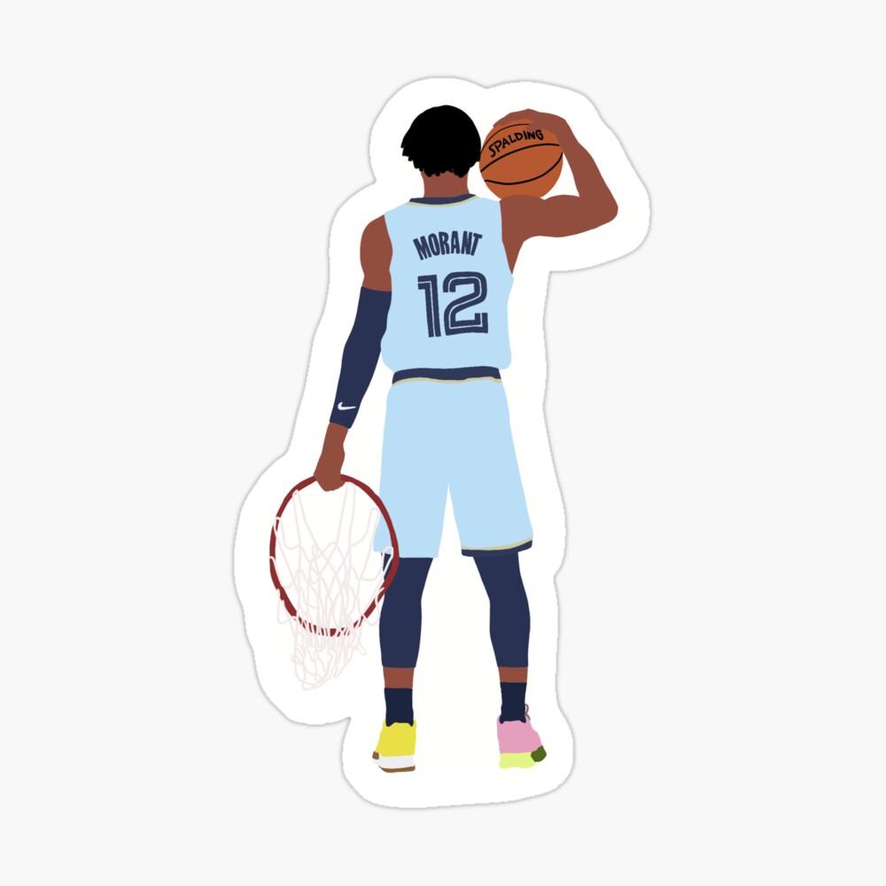 Ja Morant Vancouver Sticker for Sale by Laughner11