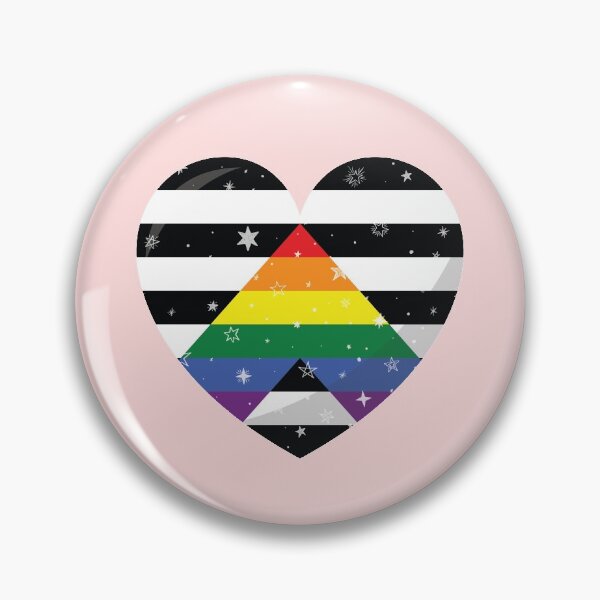 Item preview, Sparkling straight ally Heart designed and sold by Pridish.