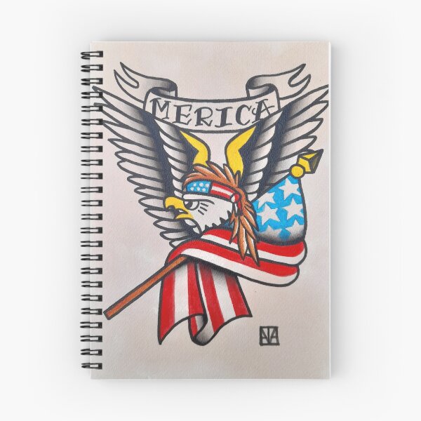 Item preview, Merica the Eagle designed and sold by maiapizarroart.