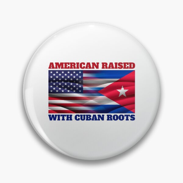 Item preview, American Raised With Cuban Roots - Cuba - United States designed and sold by Xoox Art.