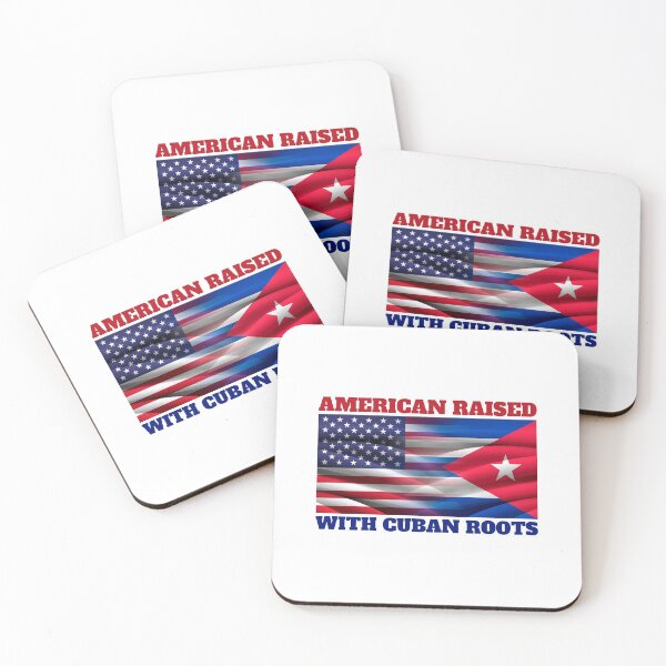 Item preview, American Raised With Cuban Roots - Cuba - United States designed and sold by Xoox Art.