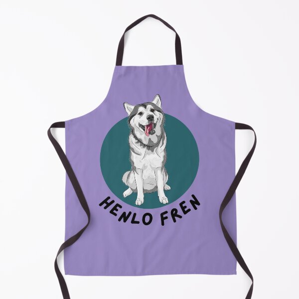 Item preview, Henlo Fren Husky Doggo designed and sold by TheMinnie.