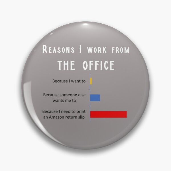 Item preview, Why I work from the office designed and sold by Apparel-City.