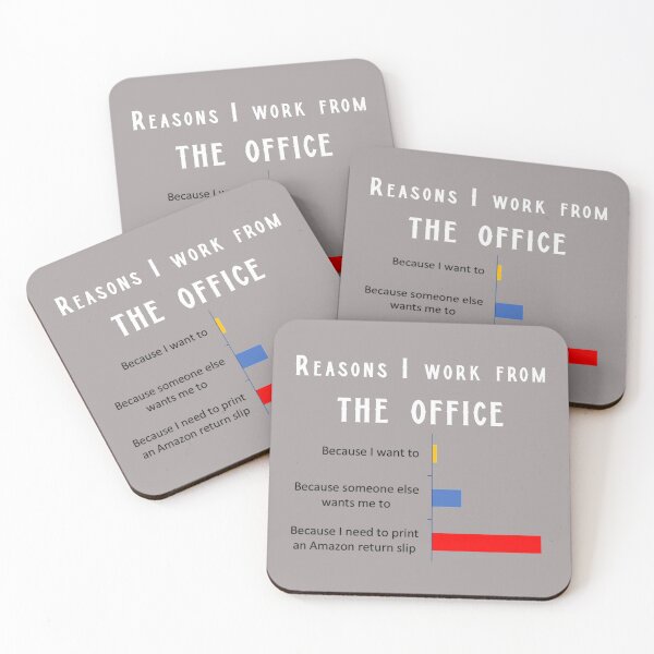 Item preview, Why I work from the office designed and sold by Apparel-City.