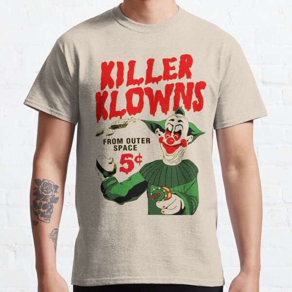 Killer Klowns From Outer Space Movie Rudy Adult T Shirt 