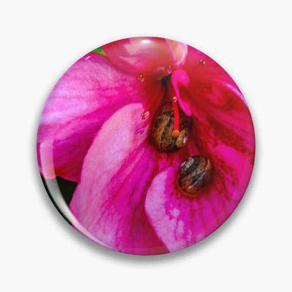 Item preview, Pink Azalea with Snails--or why I can't grow basil designed and sold by Bryan Spellman.