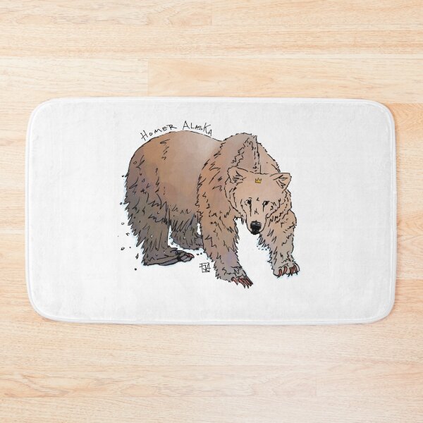 Item preview, Alaskan Grizzly Bear King designed and sold by djamorartworks.