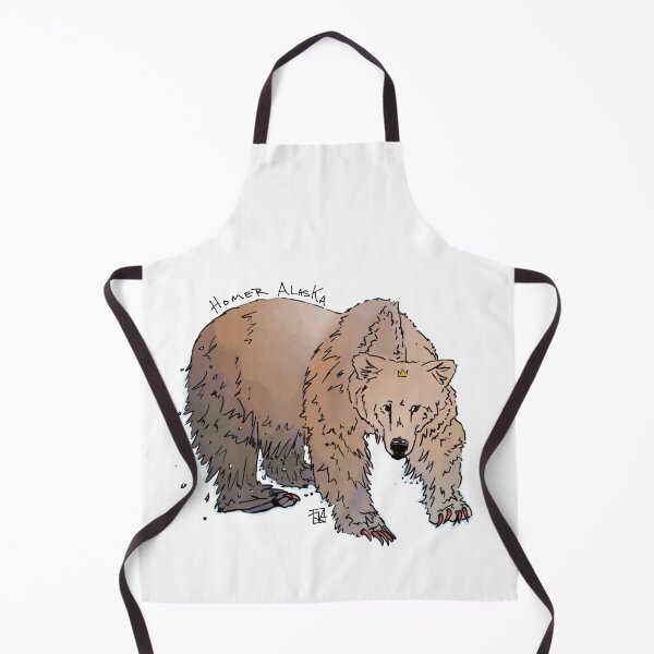 Item preview, Alaskan Grizzly Bear King designed and sold by djamorartworks.