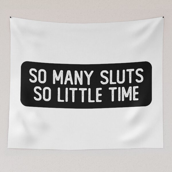 Item preview, So Many Sluts So Little Time Cool Biker designed and sold by Sour Soul.