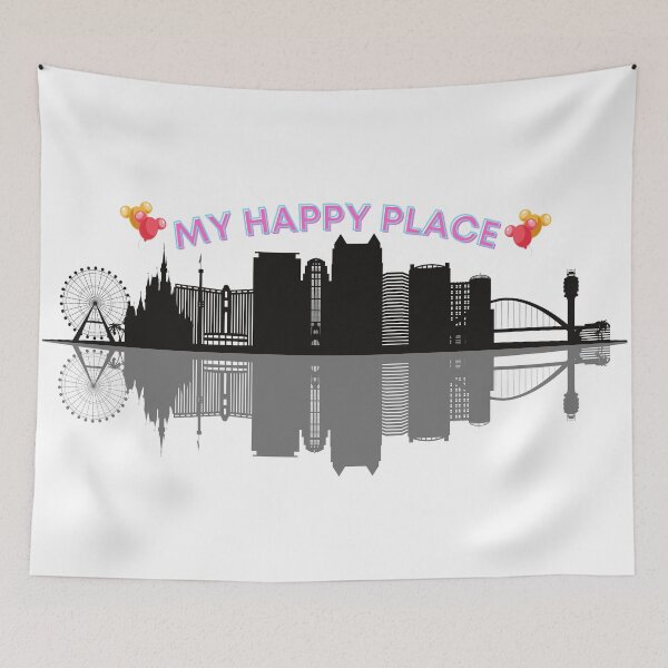 Item preview, My Happy Place Vector Orlando Theme Park designed and sold by bahicharafe.