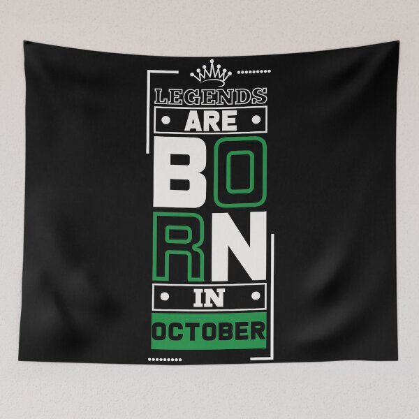 Item preview, Legends Are Born In October - Birthday Present Living Legend October Legends Never Die Gift designed and sold by ALITOPRINCE.