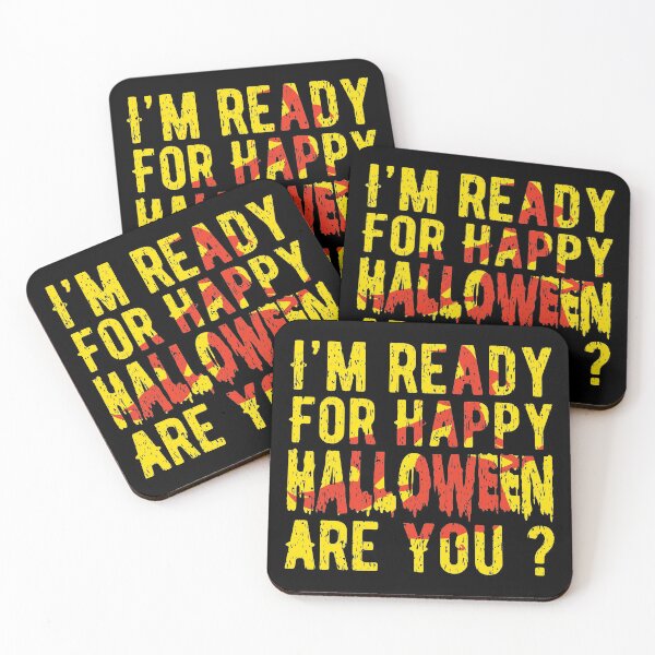 Item preview, Im ready for happy halloween are you? designed and sold by pnkpopcorn.