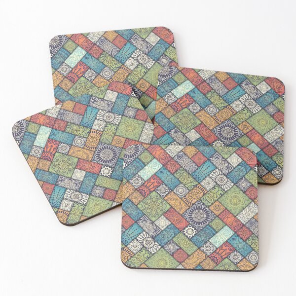 Item preview, Trending Floral tiles pattern design designed and sold by JustMindBlowing.