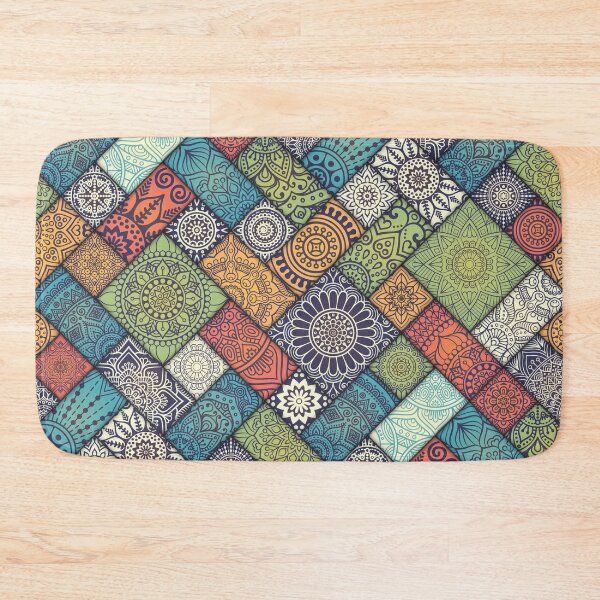 Item preview, Trending Floral tiles pattern design designed and sold by JustMindBlowing.