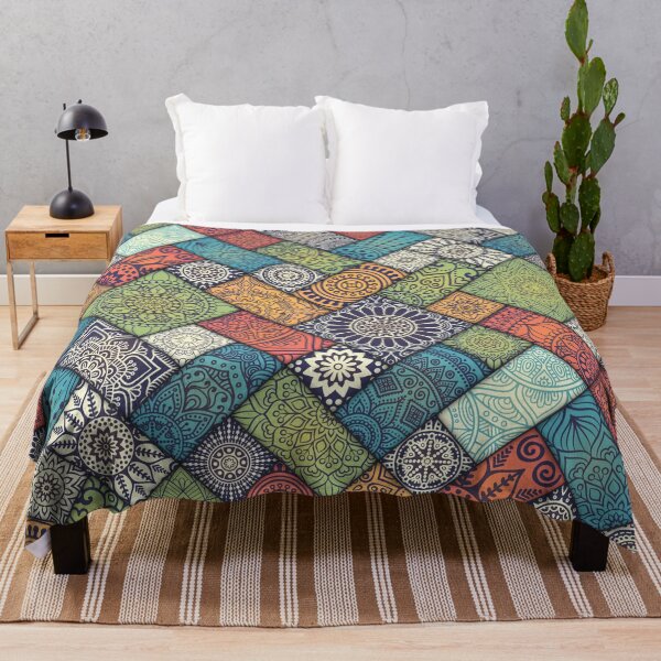 Item preview, Trending Floral tiles pattern design designed and sold by JustMindBlowing.