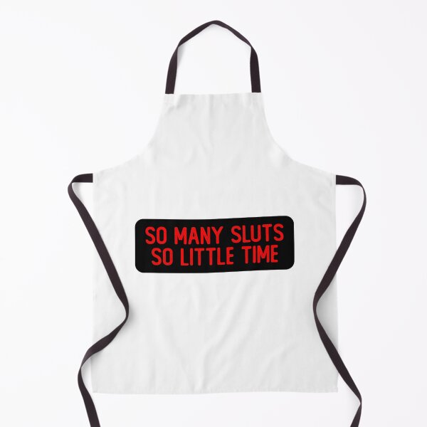 Item preview, So Many Sluts So Little Time Cool Bumper designed and sold by Sour Soul.